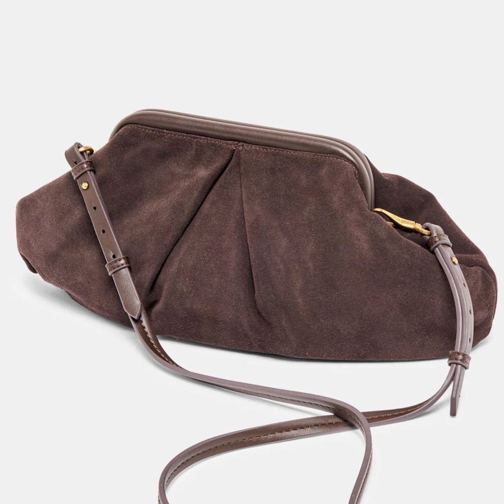 DOLCE VITA SAHARA SUEDE CLUTCH❤️ - Picture 4 of 8